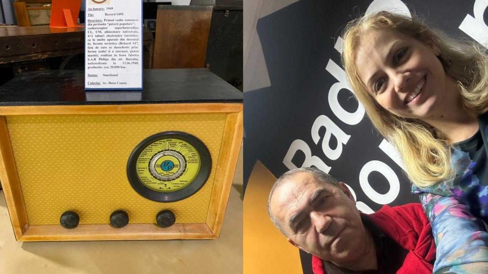 Colecționarul Doru Costea: „Radioul mi-a desenat copilăria”