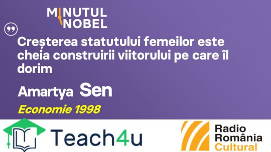 Minutul Nobel - Amartya Sen I PODCAST