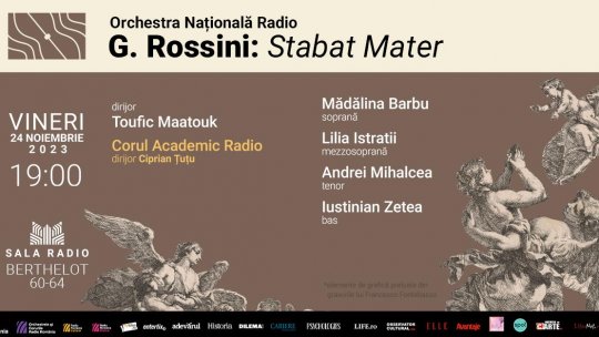 ROSSINI – dirijat de Toufic Maatouk – la Sala Radio