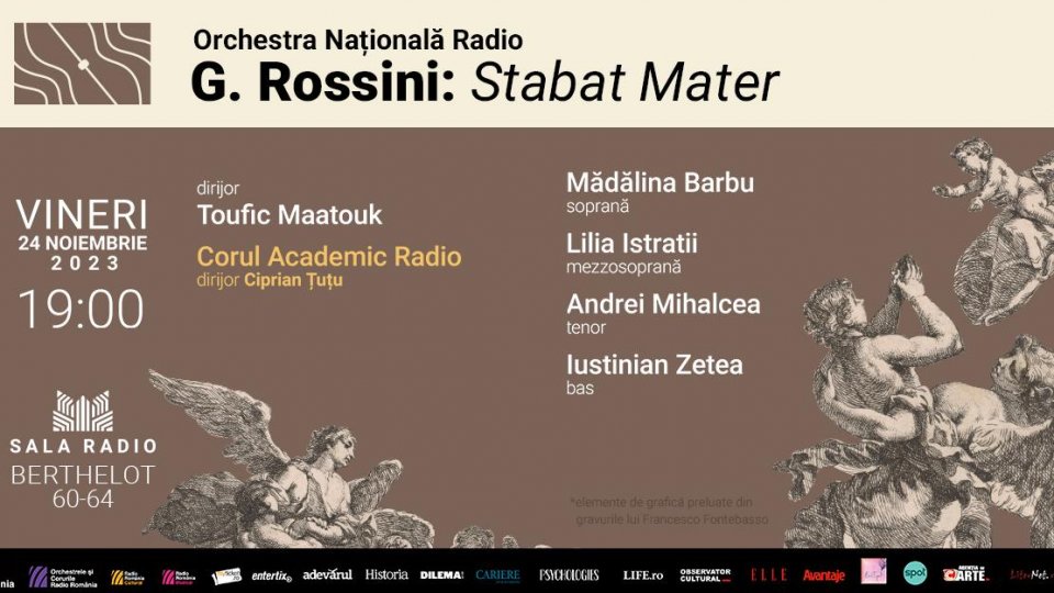 ROSSINI – dirijat de Toufic Maatouk – la Sala Radio