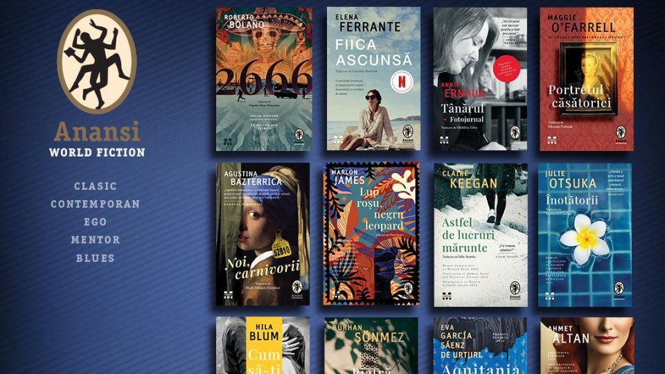 Noi traduceri din Annie Ernaux, Ahmet Altan, Maggie O’Farrell sau Joan Didon, în colecția Anansi. World Fiction, la Gaudeamus 2023