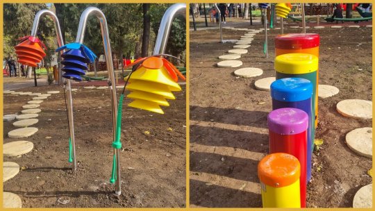 Primul parc senzorial din România, amenajat în curtea  Spitalului "Alexandru Obregia"