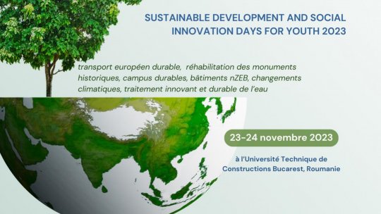 Zilele Dezvoltării Durabile și ale Inovării Sociale pentru Tineri - Proiecte pentru un viitor care începe acum