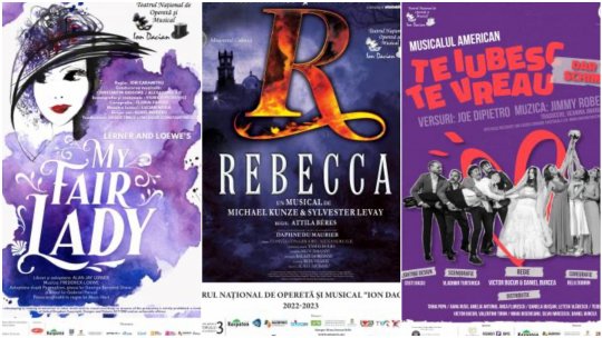 Programul Teatrului Național de Operetă și Musical „Ion Dacian” în luna decembrie 2023