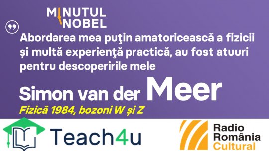 Minutul Nobel - Simon van der Meer | PODCAST