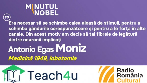 Minutul Nobel - António Egas Moniz | PODCAST