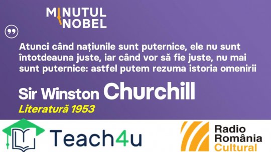 Minutul Nobel - Sir Winston Churchill