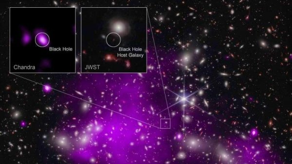 Știința 360 - 30 noiembrie 2023 - Telescopul Chandra al NASA a descoperit cea mai îndepărtată și mai mare gaură neagră studiată în domeniul de raze X