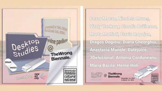 Dimensiunea științifică a artei: Desktop Studies - ambasada The Wrong Biennale la Centrul Artelor Vizuale Multimedia