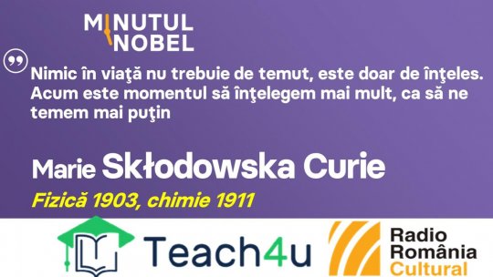 Minutul Nobel - Marie Curie | PODCAST