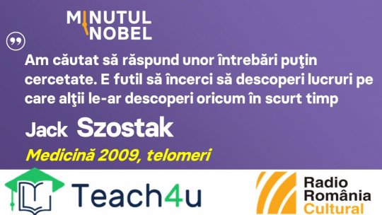 Minutul Nobel - Jack Szostak | PODCAST