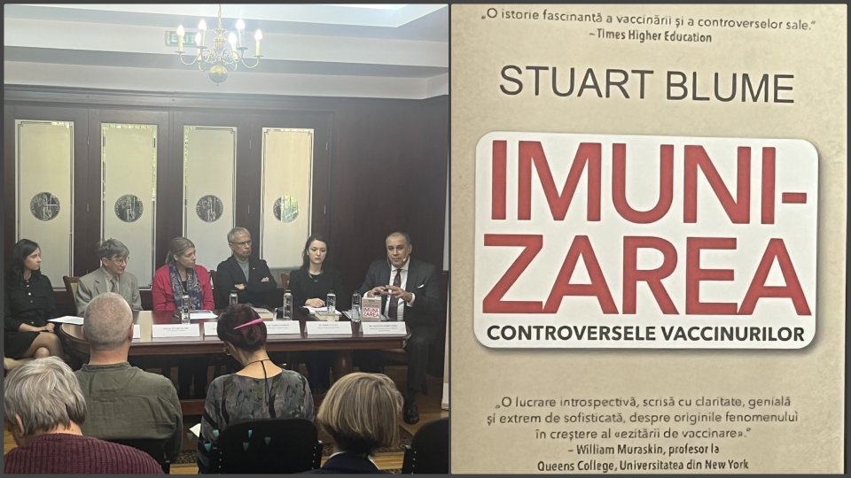 Workshop și lansarea cărții „Imunizarea: Controversele vaccinurilor“,  la Academia Română