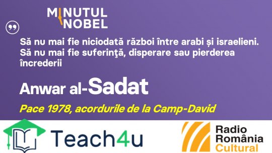 Minutul Nobel - Anwar al-Sadat | PODCAST