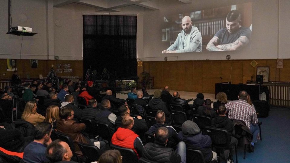 Proiecție specială la Penitenciarul Rahova: deținuții au vizionat VISUL, alături de echipa filmului