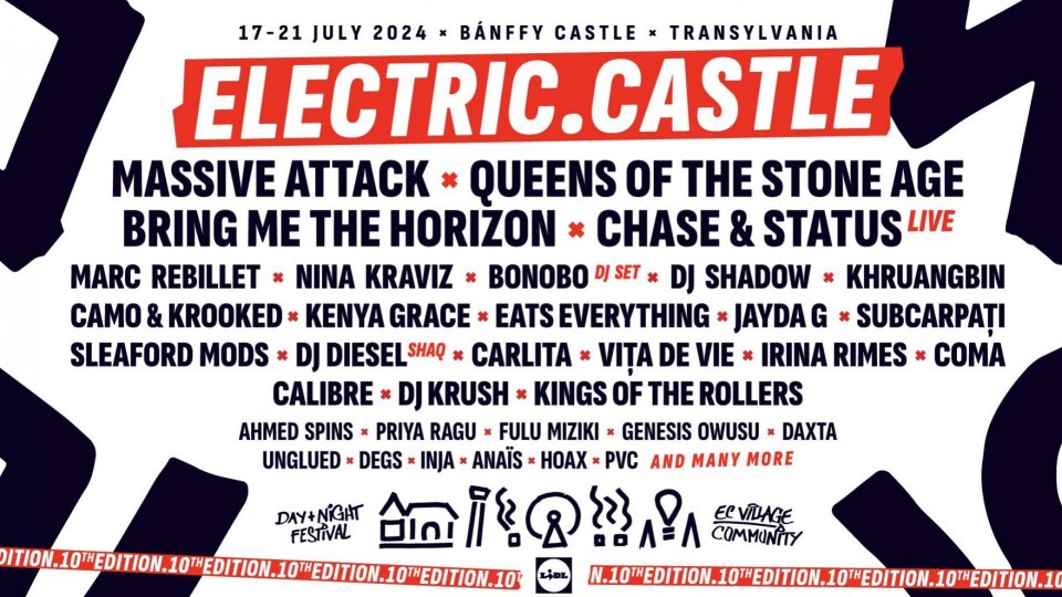 Massive Attack, Bring Me The Horizon, Queens of The Stone Age la Electric Castle 2024