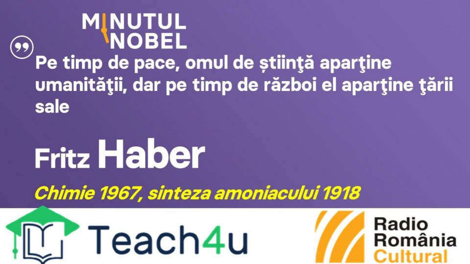 Minutul Nobel - Fritz Haber | PODCAST