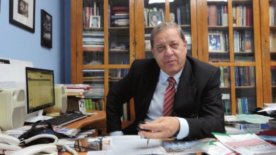 Daniela Rei Vișan, în dialog cu profesorul Silviu Constantinoiu