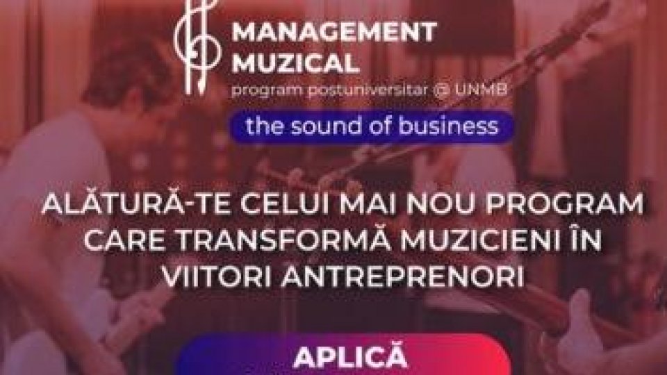 Soundcheck: Institutul de Excelență în Antreprenoriat lansează, în colaborare cu Universitatea Națională de Muzică București, un prim program postuniversitar adresat muzicienilor