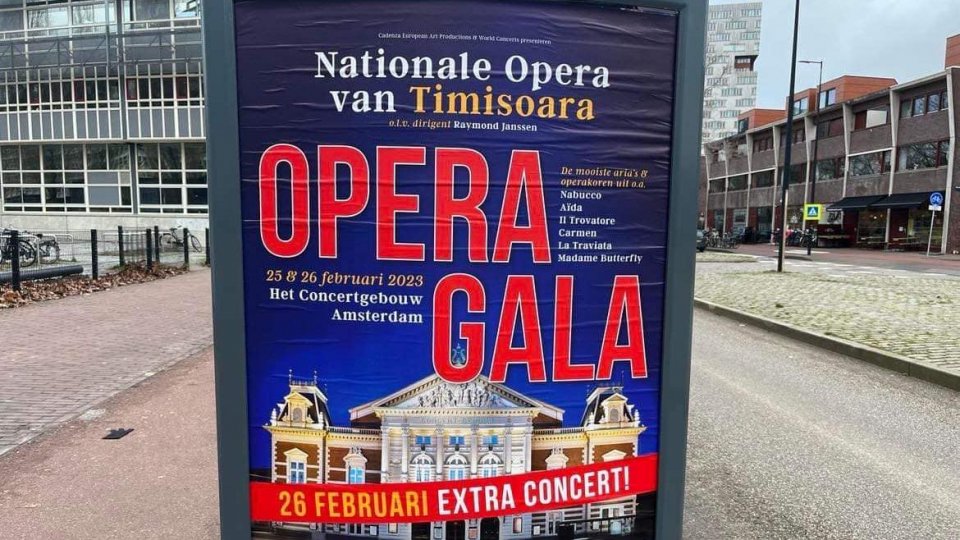 Ilustrată din Amsterdam - Opera Timișoara în Concertgebouw