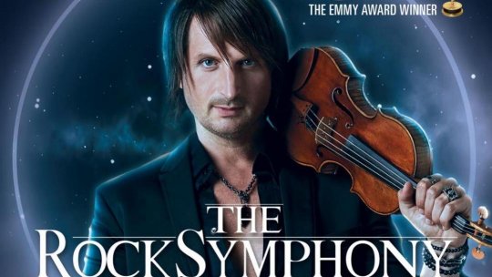 Edvin Marton vă invită la Rock Symphony! Un spectacol de excepție, pe 20 aprilie la Sala Palatului