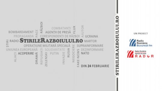 București FM și Agenția de Presă RADOR lansează astăzi, 24 februarie, la un an de la declanșarea războiului din Ucraina, cartea în format electronic și site-ul stirilerazboiului.ro.