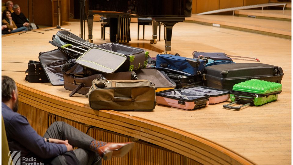 Valizele de la Concertul ”Viața într-o valiză” vor face parte dintr-o instalație de artă contemporană itinerantă