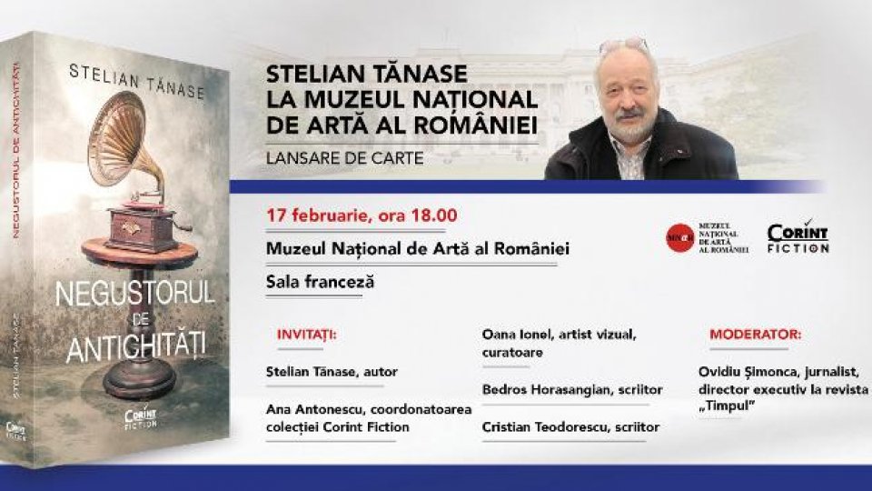 Stelian Tănase la Muzeul Național de Artă al României Lansare de carte