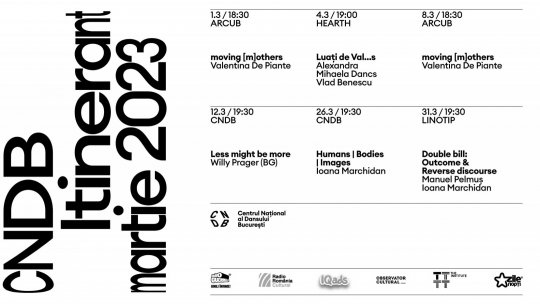 Centrul Național al Dansului București lansează stagiunea CNDB Itinerant. Unde dansezi e centrul. Centrul este unde se dansează