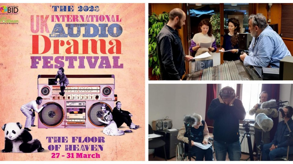 Triplă selecție a producțiilor Teatrului Național Radiofonic la UK International Radio Drama Festival și Prix Marulić 2023
