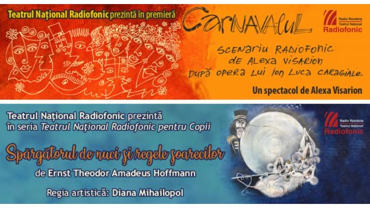 Teatrul Național Radiofonic – Radio România nominalizat  pentru Premiile Galei UNITER 2023