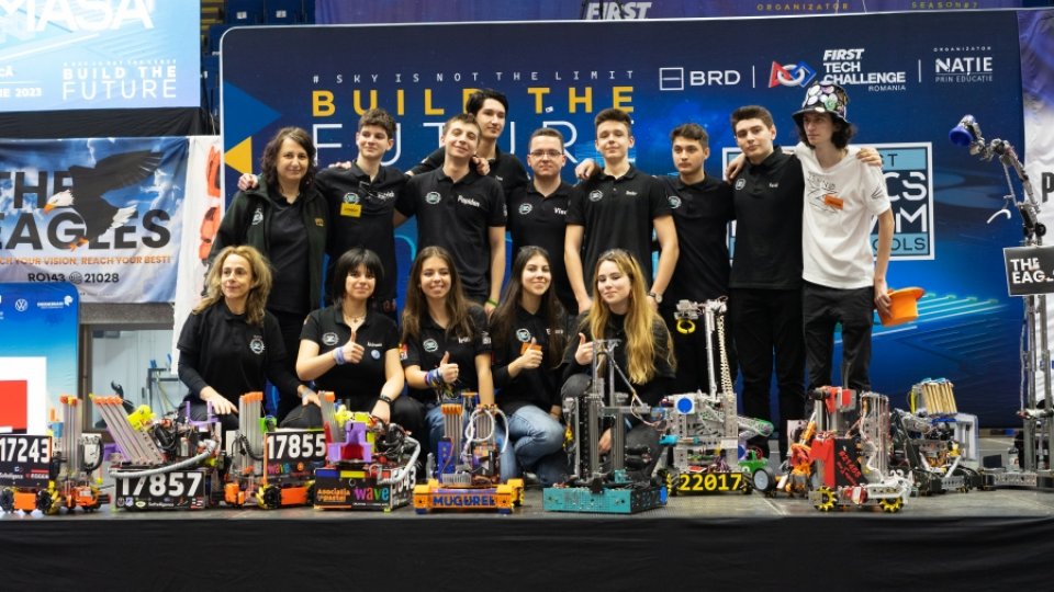 Elevii de la Zinca Golescu, campioni naționali la robotică