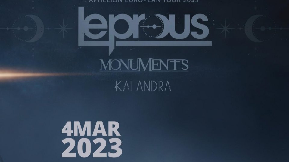Program eveniment Leprous - Aphelion European Tour 2023