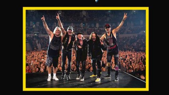 Scorpions în concert la Romexpo