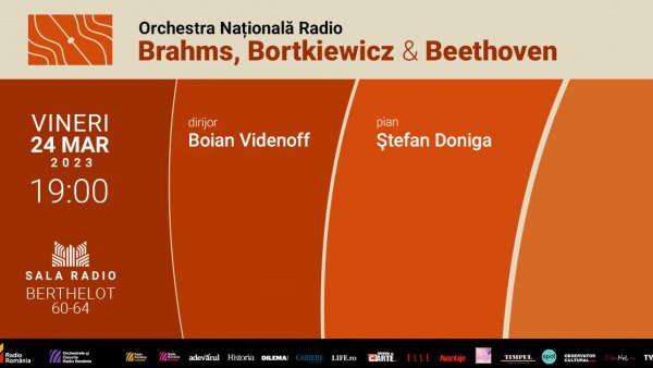 Per aspera ad astra (Prin suferință către lumină), concertul compozitorului postromantic ucrainean Serghei Bortkiewicz, interpretat la Sala Radio