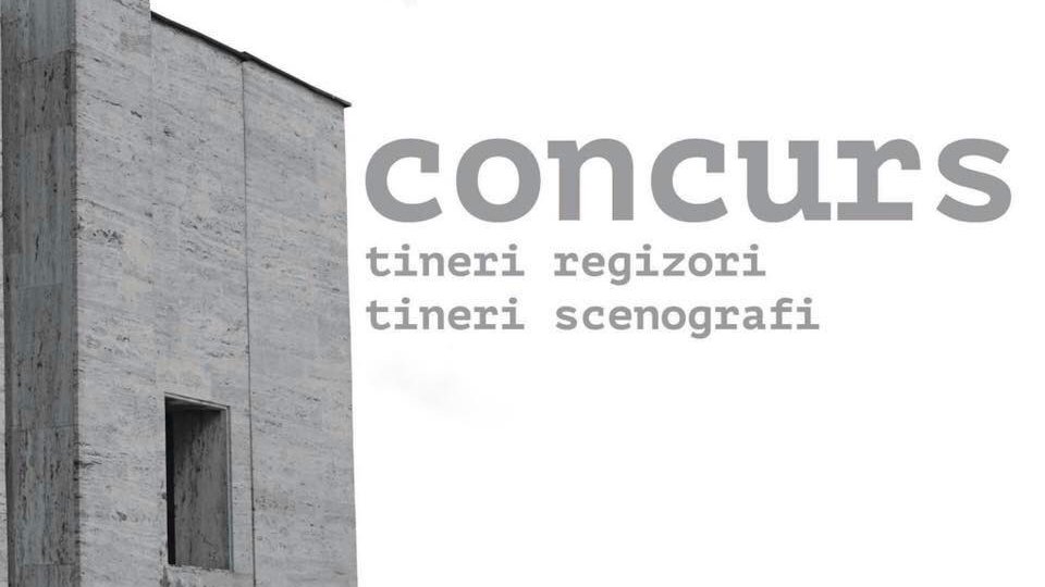 Concursul de Proiecte pentru tineri regizori și scenografi - ediția a XII-a - Teatrul Național „Marin Sorescu” din Craiova 