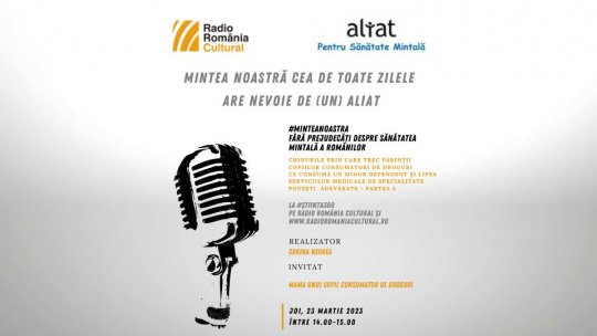 ALIAT pentru Sănătate Mintală: Chinurile prin care trec parinții copiilor consumatori de droguri