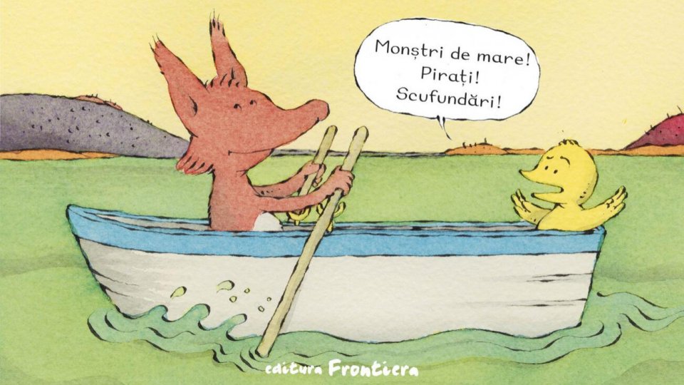 Artistul Sergio Ruzzier - masterclass în România și un nou volum de bandă desenată pentru copii tradus la Editura Frontiera