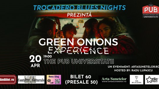 Green Onions Experience lansează albumul de debut „Troubled Minds” pe 20 aprilie în cadrul Trocadero Blues Nights