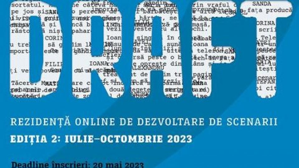 Start pentru înscrierile la a doua ediție New Draft. Asociația Control N caută autori de scenarii de film din România