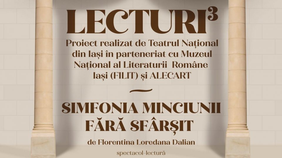 „Simfonia minciunii fără sfârșit” de Florentina Loredana Dalian, spectacol-lectură în premieră, la Cub