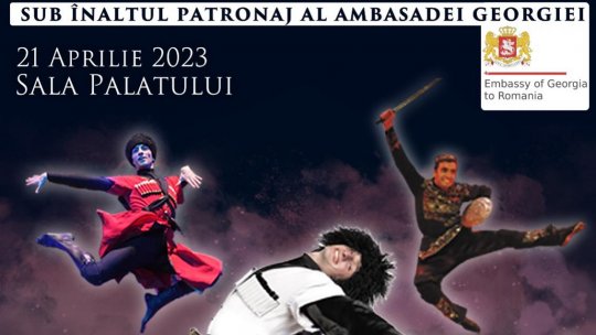 „Georgian Legend” revine astăzi la Sala Palatului cu un spectacol uluitor de muzică și coregrafie