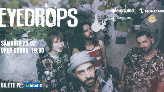 Soundcheck: Noul album al trupei Eyedrops, “Găsit. Rătăcit. Regăsit. Pierdut.”, se va lansa pe 24 aprilie, la Club Expirat din București