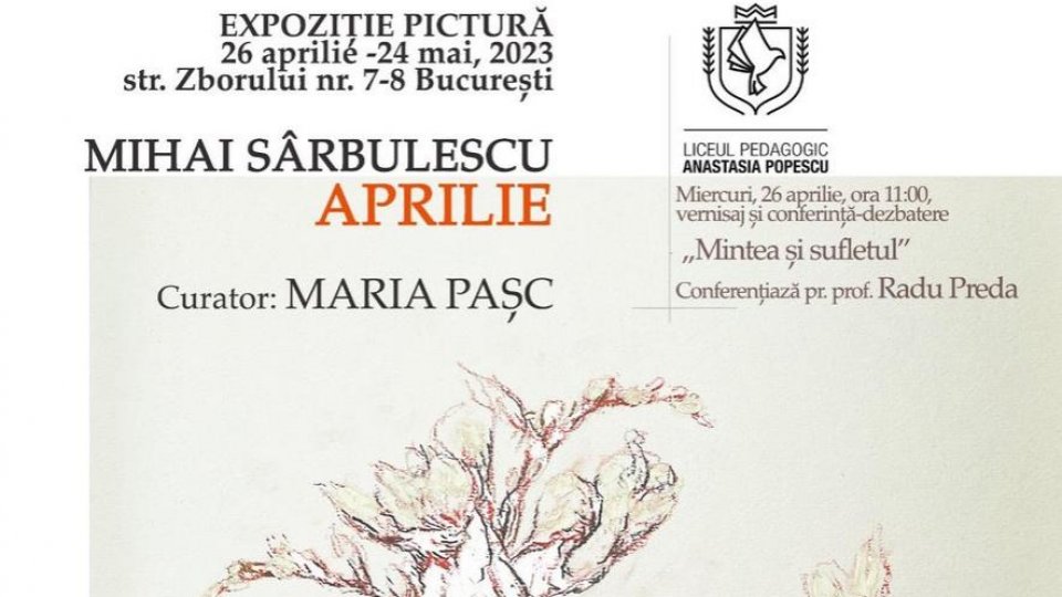 Expoziție de pictură la Liceul Pedagogic Ortodox „Anastasia Popescu”