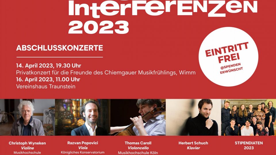 Programul de burse SoNoRo Interferențe ajunge la ediția a XVII-a și începe cu două workshopuri în Montepulciano și Traunstein