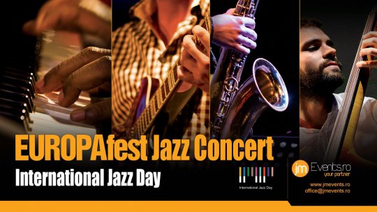 EUROPAfest 30 celebrează International Jazz Day  Marele pianist de jazz Herbie Hancock mulțumeste EUROPAfest pentru eveniment