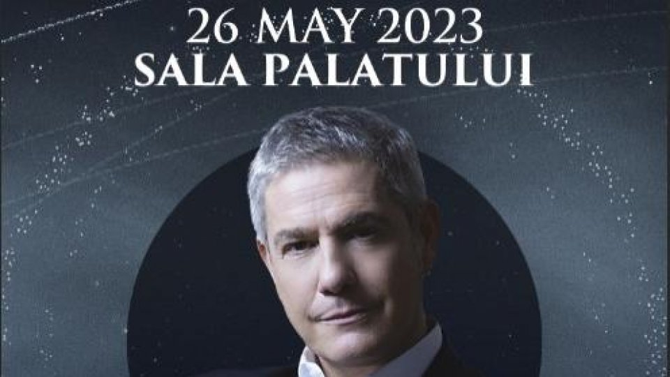 Celebrul tenor italian, Alessandro Safina revine pe scena Sălii Palatului din București cu un concert memorabil!