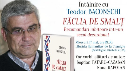 Întâlnire cu Teodor Baconschi la Librăria Humanitas de la Cișmigiu