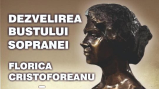 Eveniment la Ramnicu Sarat - Dezvelirea statuii celebrei soprane Florica Cristoforeanu