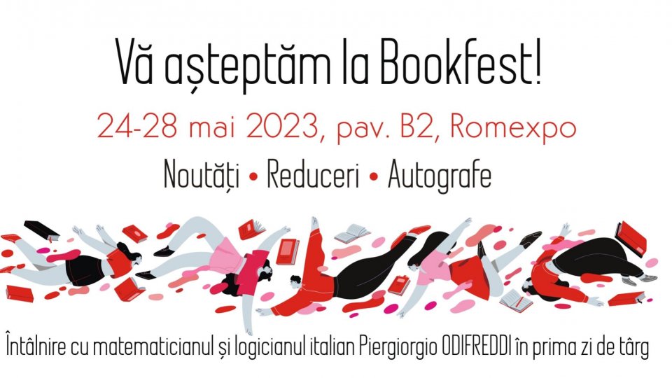 Editura Polirom la Bookfest 2023. Programul evenimentelor