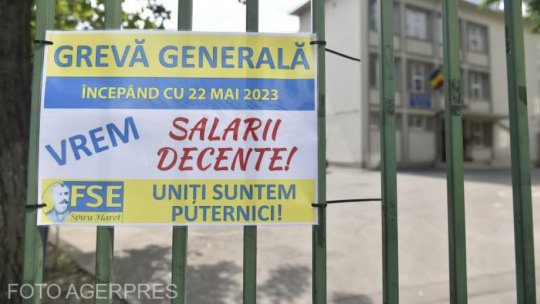 Greva profesorilor, văzută de elevi: "Această grevă, deși principiile din spatele ei au fost unele foarte bune, nu a fost organizată într-un mod foarte bun"